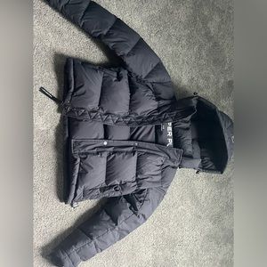 Black super puff jacket
